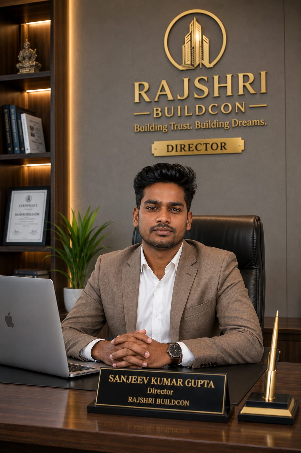 Mr. Ganesh Kr. Gupta - Managing Director & Founder RAJSHRI BUILDCON