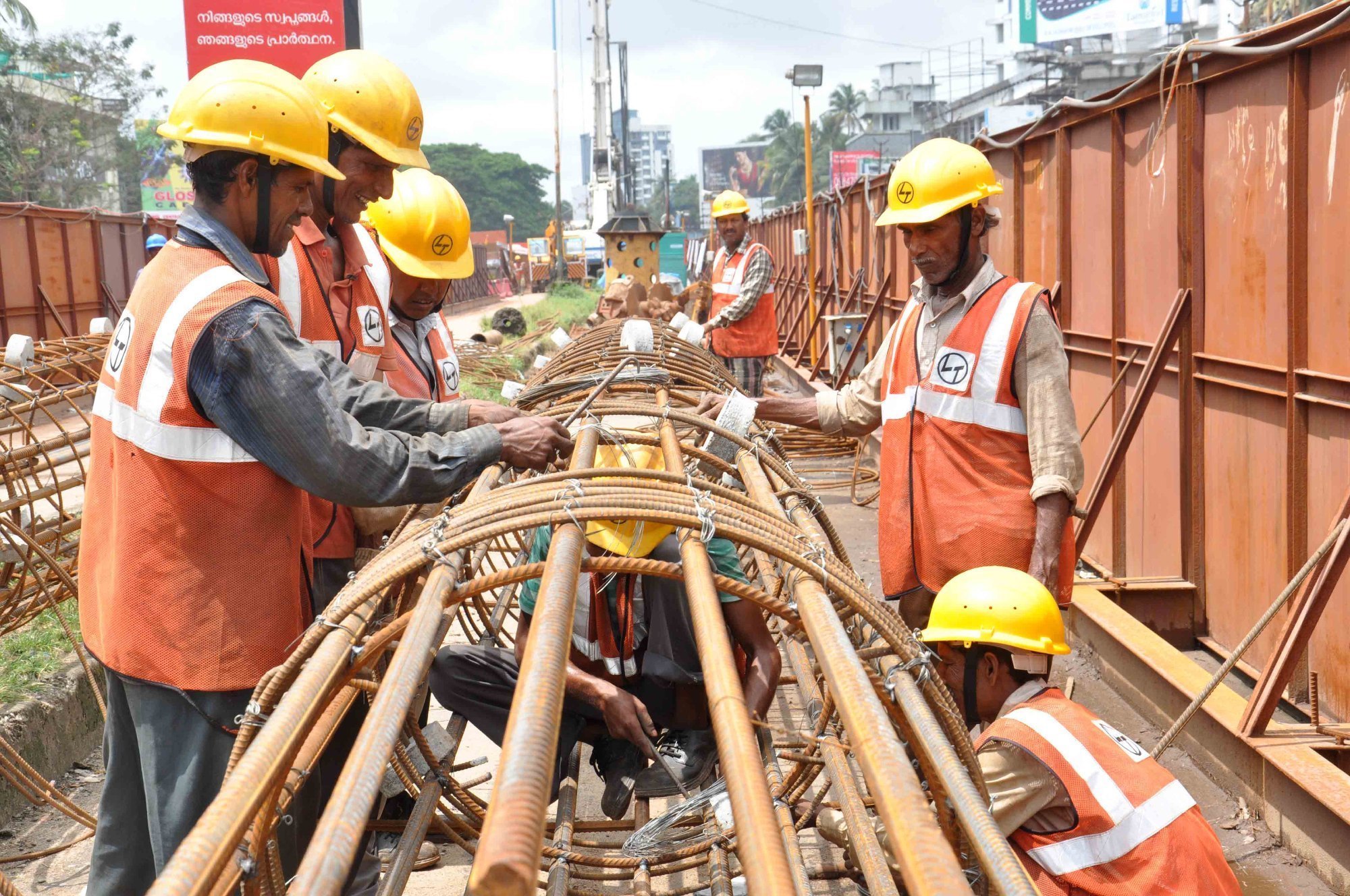 Labour Contract Construction Active Workforce Patna Bihar