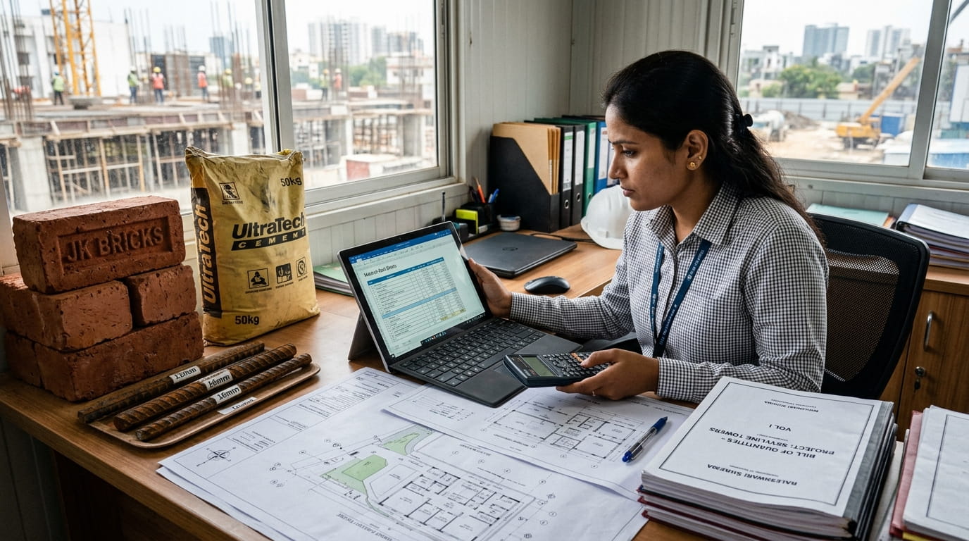 Quantity Surveying and Construction BOQ Estimation Bihar - Rajshri Buildcon